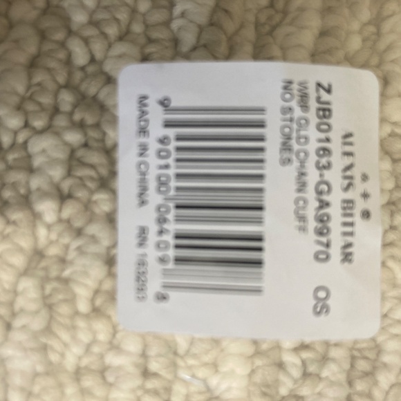 Alexis Bittar gold chain cuff no stones - Picture 5 of 5